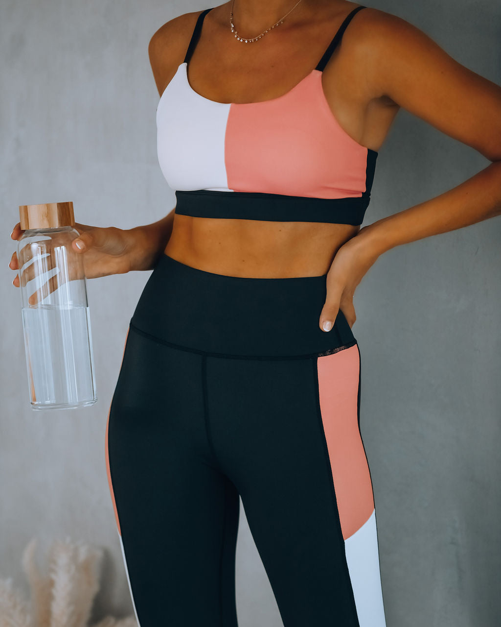 Yogi Colorblock Sports Bra Oshnow