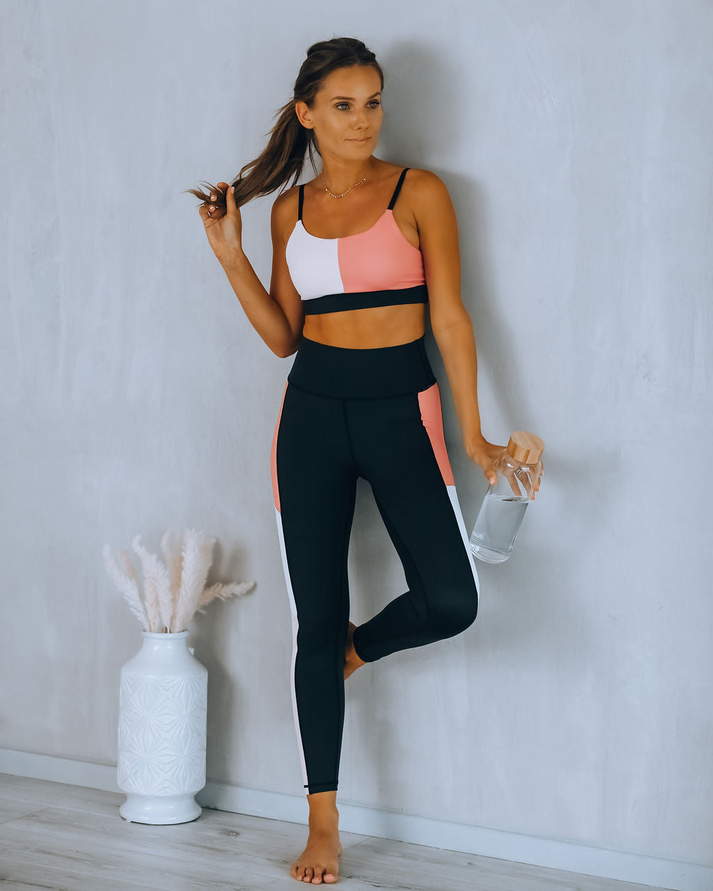 Yogi Colorblock Sports Bra Oshnow