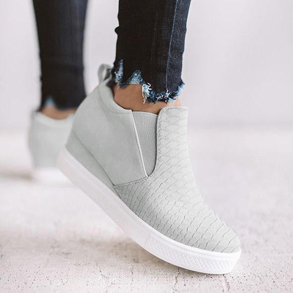 Susiecloths Daily Comfy Wedge Sneakers â Oshnow