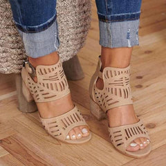 Adjustable Buckle Sandals