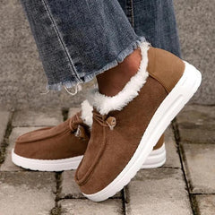 Comfy Flat Heel Slip-On Boots