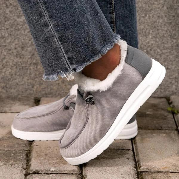 Comfy Flat Heel Slip-On Boots