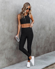 All Set High Rise Legging - Black