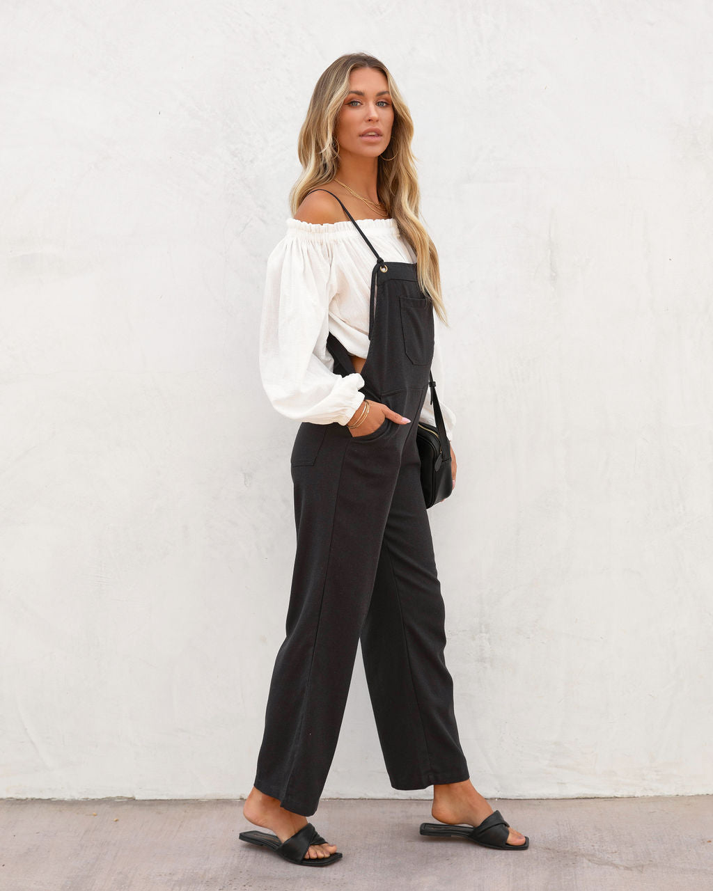 Boardwalk Adventures Pocketed Jumpsuit - Black