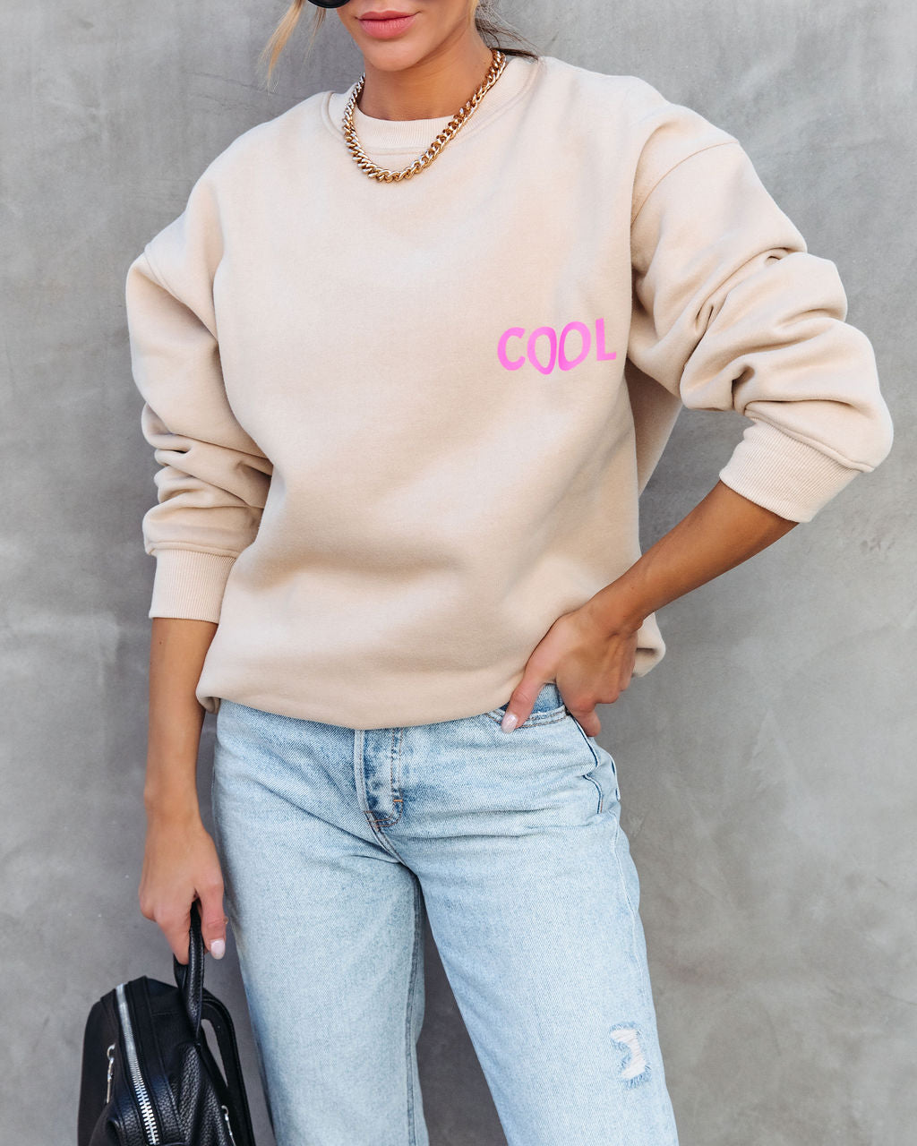 Coolness Sweatshirt - Taupe 