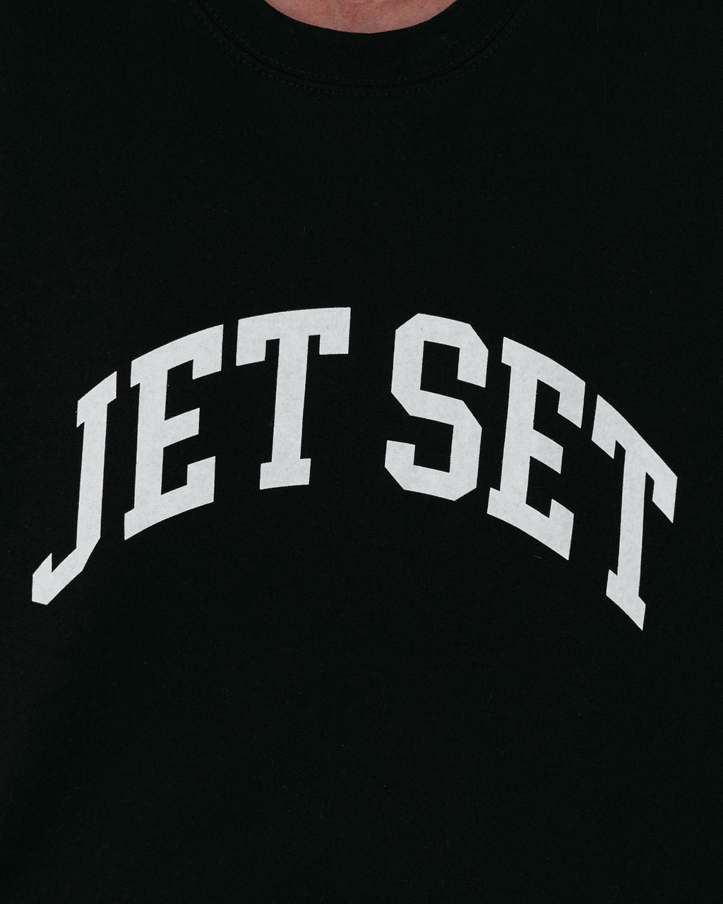 Jet Set-Sweatshirt aus Baumwollmischung